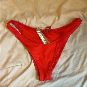 Skims tanga Red Bikini Bottom